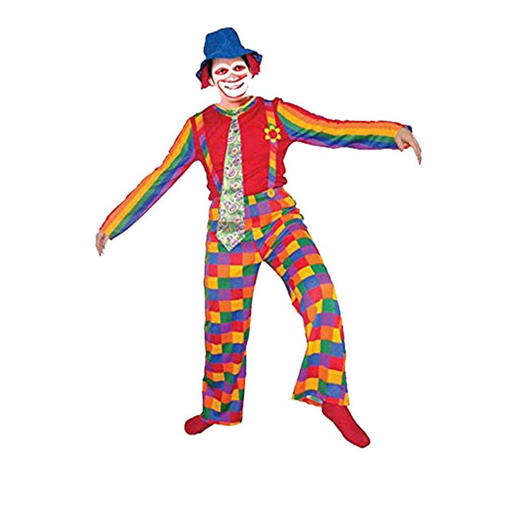 Dress Up America Fröhlich lachender Clown Kostüm, M