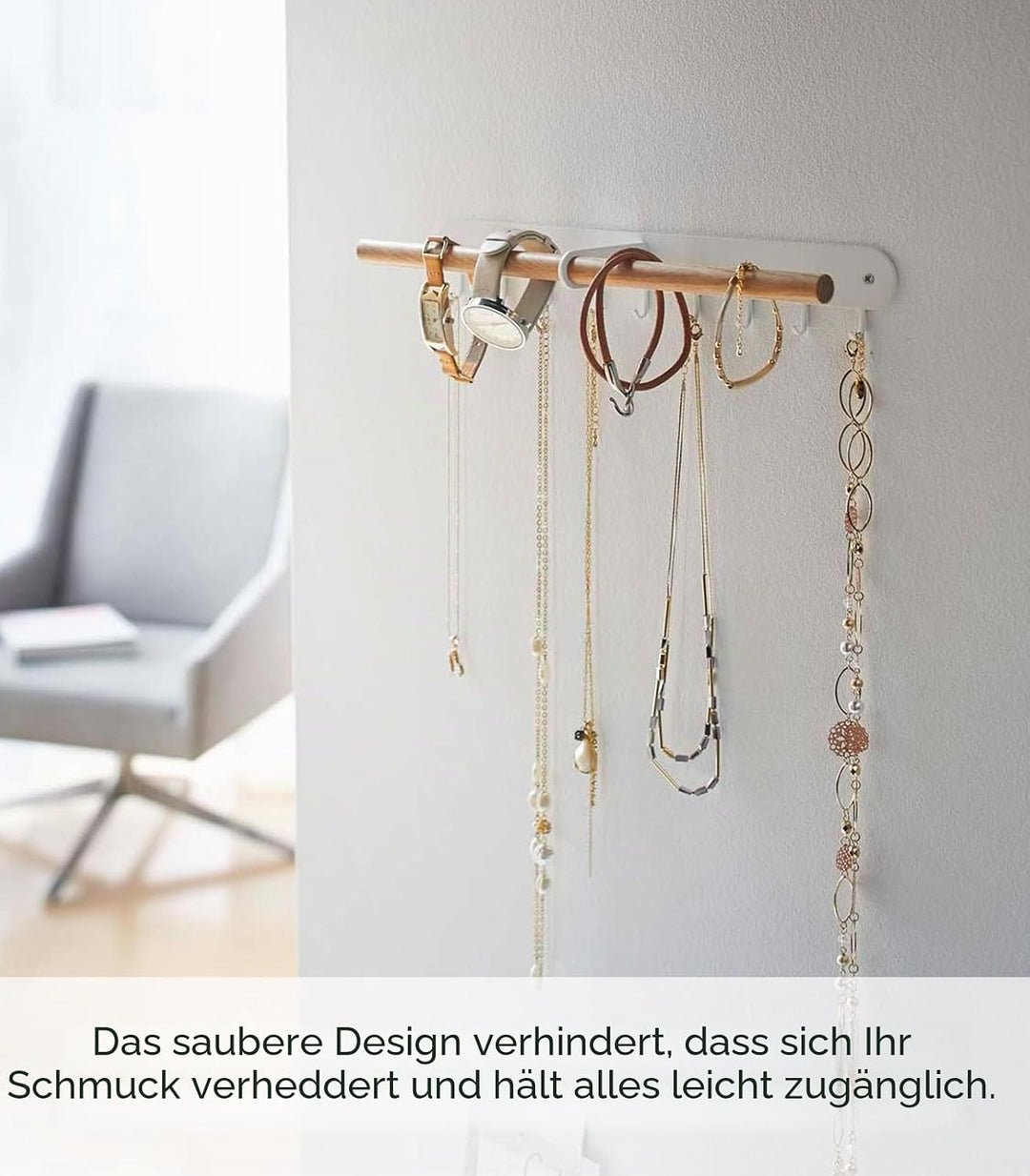 Wall-mounted accessory rack - Tosca