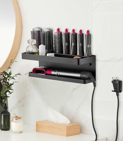 AXNSATRE Halterung Ohne Bohren für Dyson Airwrap & ZubehöR, Halterung Wandhalterung für Dyson Airwra