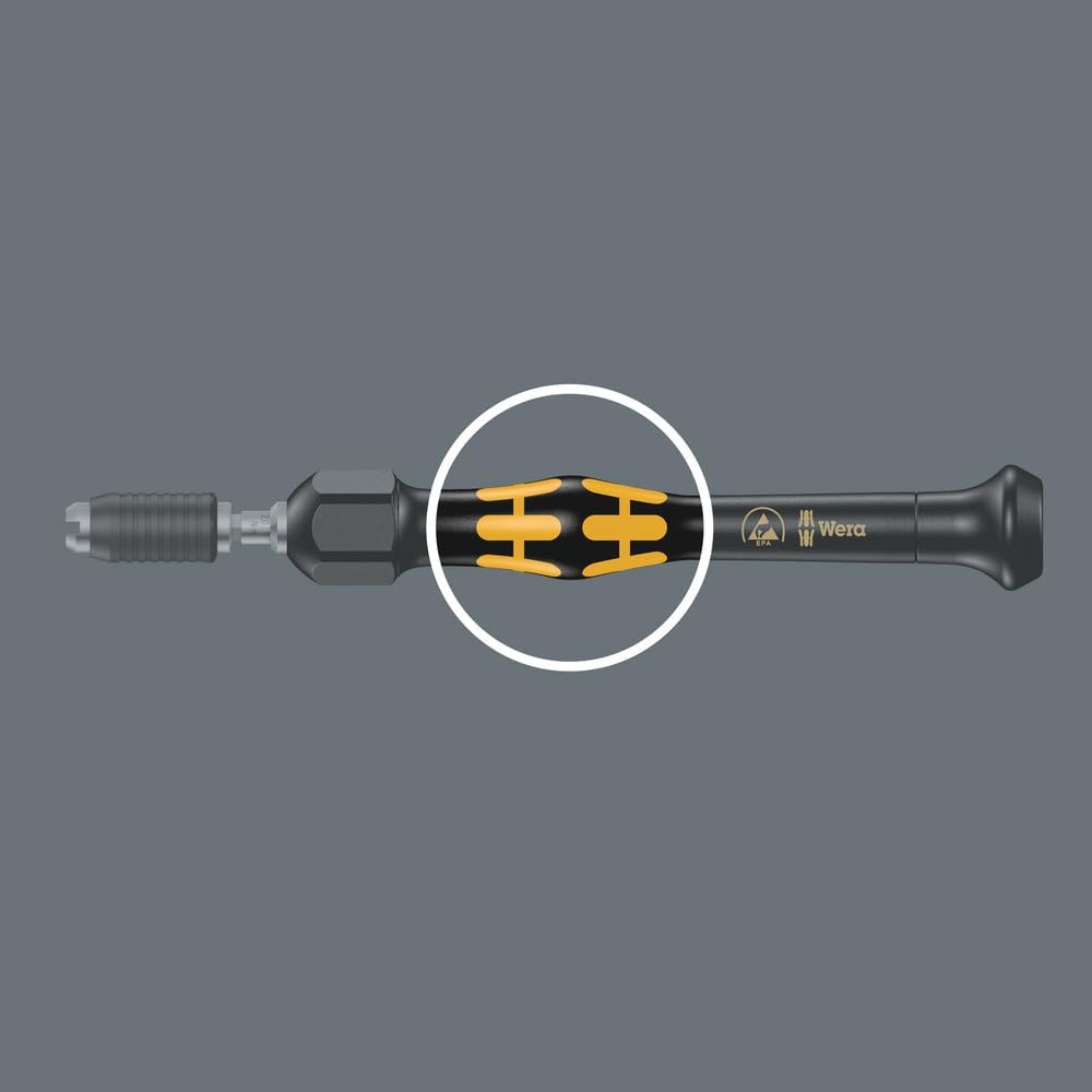 Wera '05074802001 1430 Kraftform Micro ESD einstellbarer Drehmomentschraubendreher mit Schnellwechse