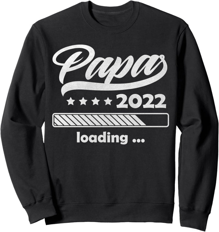 Zukünftiger Papa 2022 Schwangerschaft Werdender Vater Sweatshirt