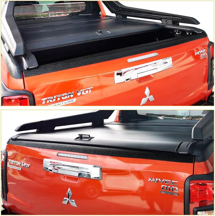 JHCHAN Heckklappen Ladekantenschutz Abdeckung für Mitsubishi L200 Triton 2019 2020 2021 2022 2023 Pi