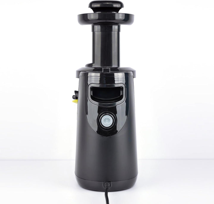 VASNER Entsafter schwarz für Obst und Gemüse Slow Juicer Saftpresse elektrisch für bessere Säfte ink