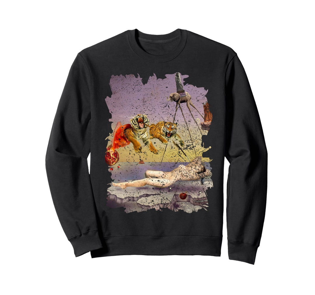 Dream Caused by the Flight of a Bee Berühmtes Gemälde von Dali Sweatshirt