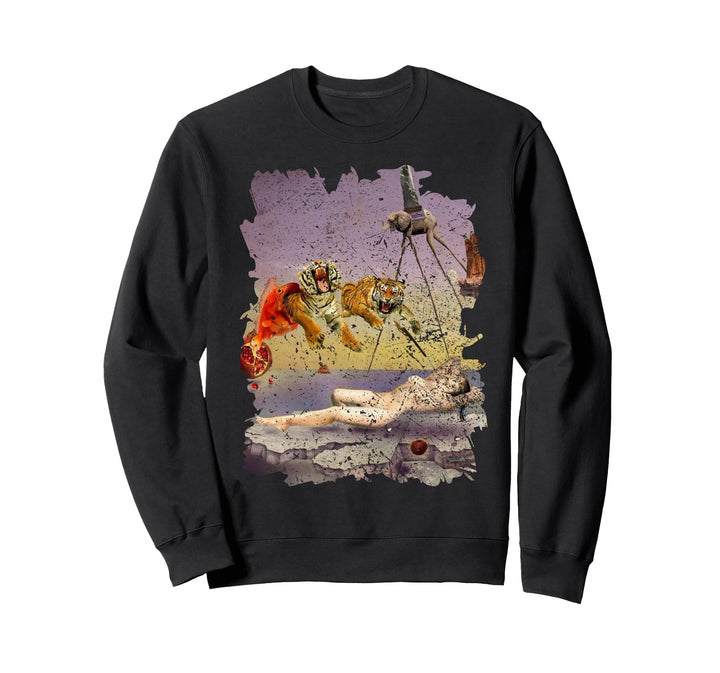 Dream Caused by the Flight of a Bee Berühmtes Gemälde von Dali Sweatshirt