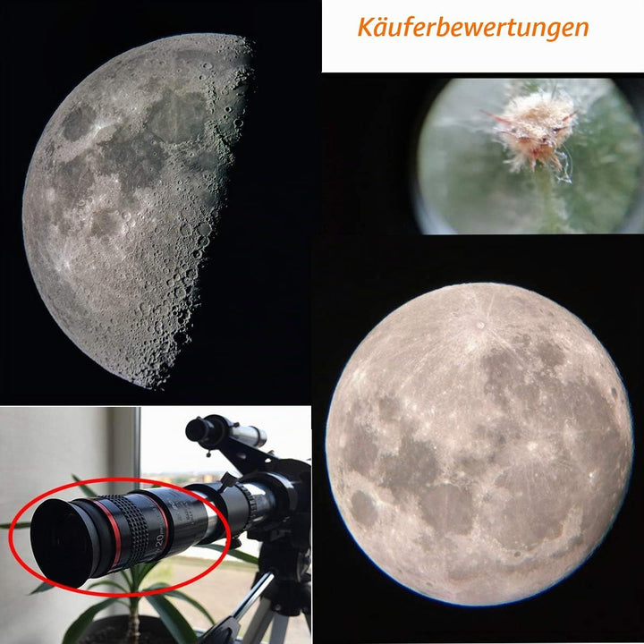 Svbony Okular Zubehör Set, 1,25” 6mm 9mm 15mm 20mm Teleskop Okular Kit 68° Weitwinkel Angenehmes Sic