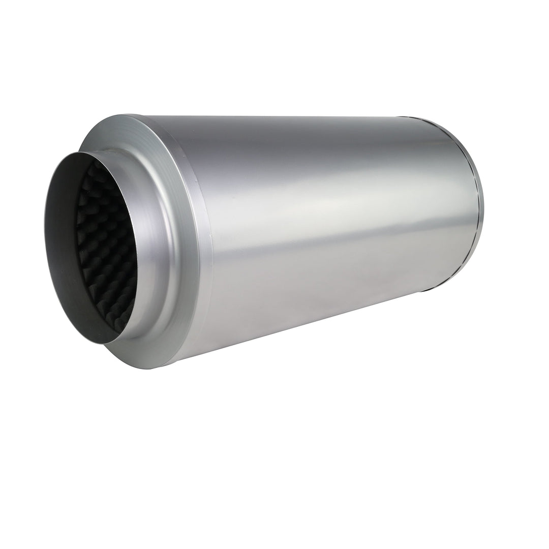 LABT Rohrschalldämpfer mit Akustikschaum Lüftung Zu und Abluft Durchmesser 200 mm Dämmstärke 50 mm G