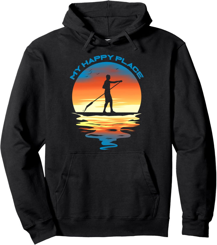 Stand Up Paddle Paddeling SUP Wassersport Pullover Hoodie