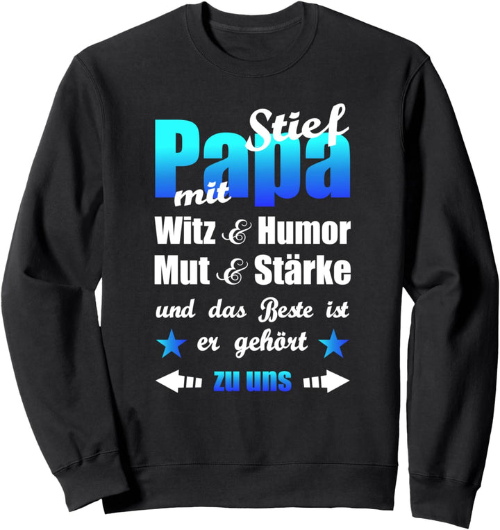 bester Stiefpapa der Welt T-Shirt für den besten Stiefvater Sweatshirt