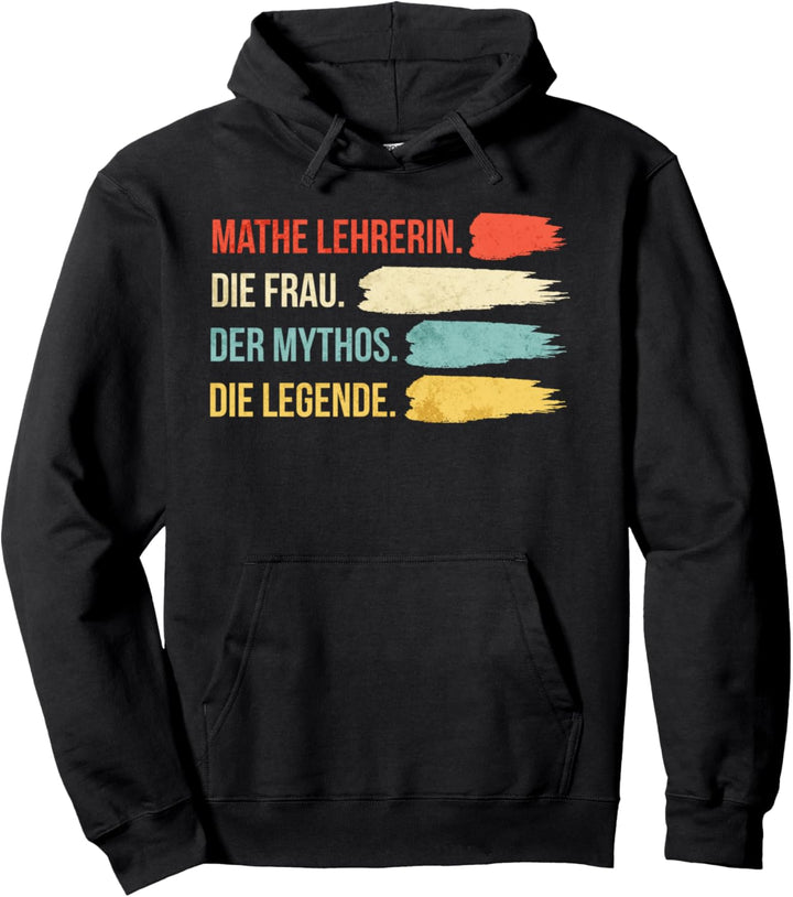 Mathe Lehrerin Lustiger Spruch Klassenfahrt Vintage Shirt Pullover Hoodie