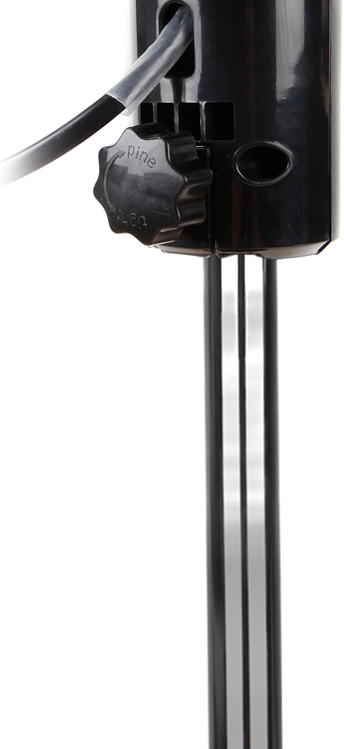 Orbegozo SF 0640 – Leiser Standventilator mit Fernbedienung, Timer, 2 Stufen, Turbo und leise, 65 W,