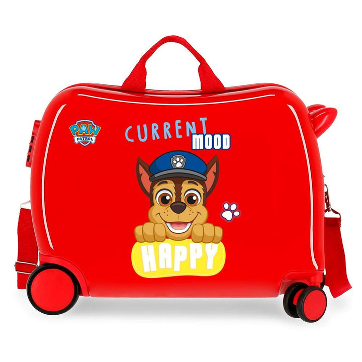 Paw Patrol Playful Kinder-Koffer Rot 50x39x20 cms Hartschalen ABS Kombinationsschloss 38L 2,1kgs 4 R
