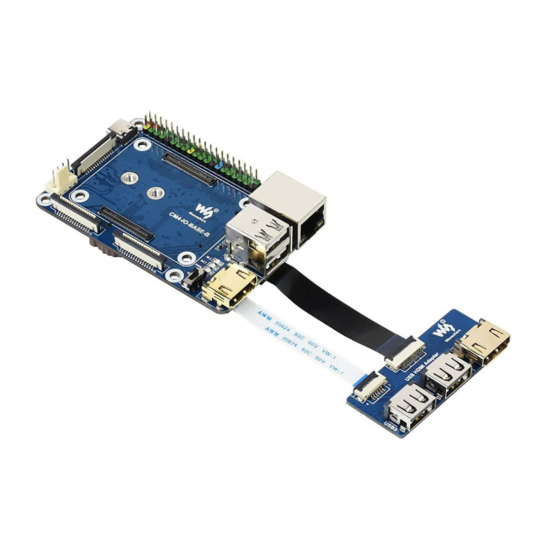 Mini Base Board (B) Designed for Evaluating Raspberry Pi Compute Module 4 CM4 Or Being Integrated In