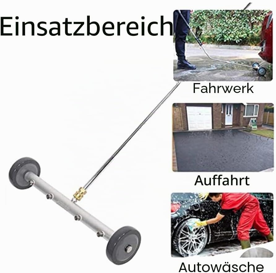 Hochdruckreiniger AutowäSche Fahrgestellwaschanlage Wasserbesen mit 45-Grad-Winkelstange Unterwagenr