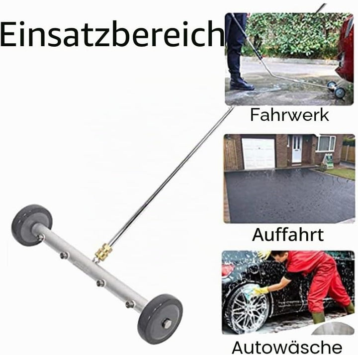 Hochdruckreiniger AutowäSche Fahrgestellwaschanlage Wasserbesen mit 45-Grad-Winkelstange Unterwagenr