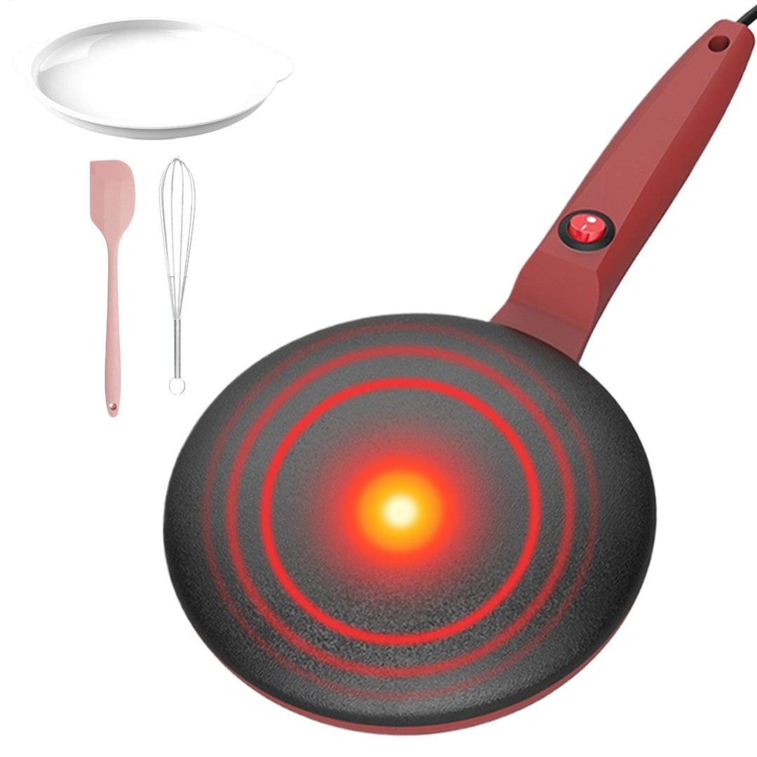 Elektrischer Pfannkuchenbereiter, Instant-Crêpe-Maker | Frühstückspfanne - 7,8-Zoll-Instant-Crepe-Ma