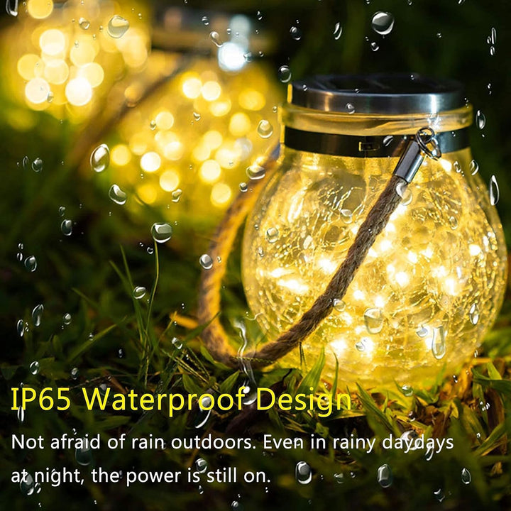 Solarlaterne für Aussen Hängend, ZVO 30 LED Solarlampen für Aussen Garten, Solarleuchten Outdoor Was