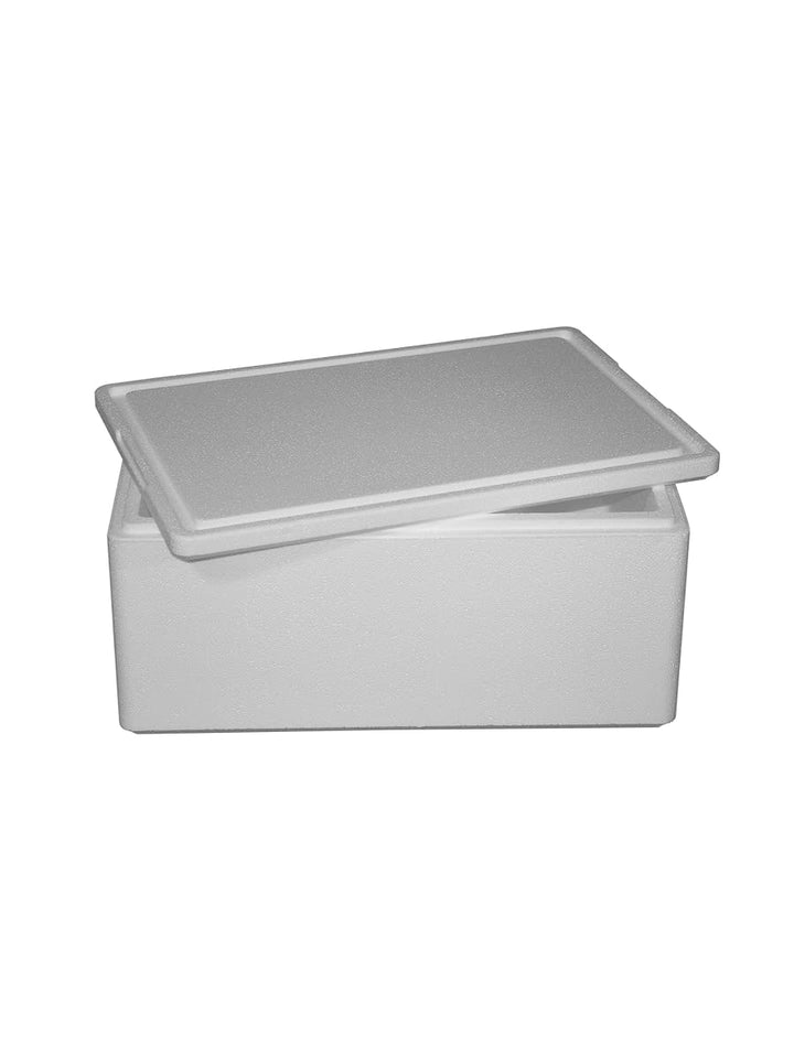 Thermobox, Styroporbox / Eisbox für Essen, Getränke &amp; temperaturempfindliche Ware, Isolierbox aus St