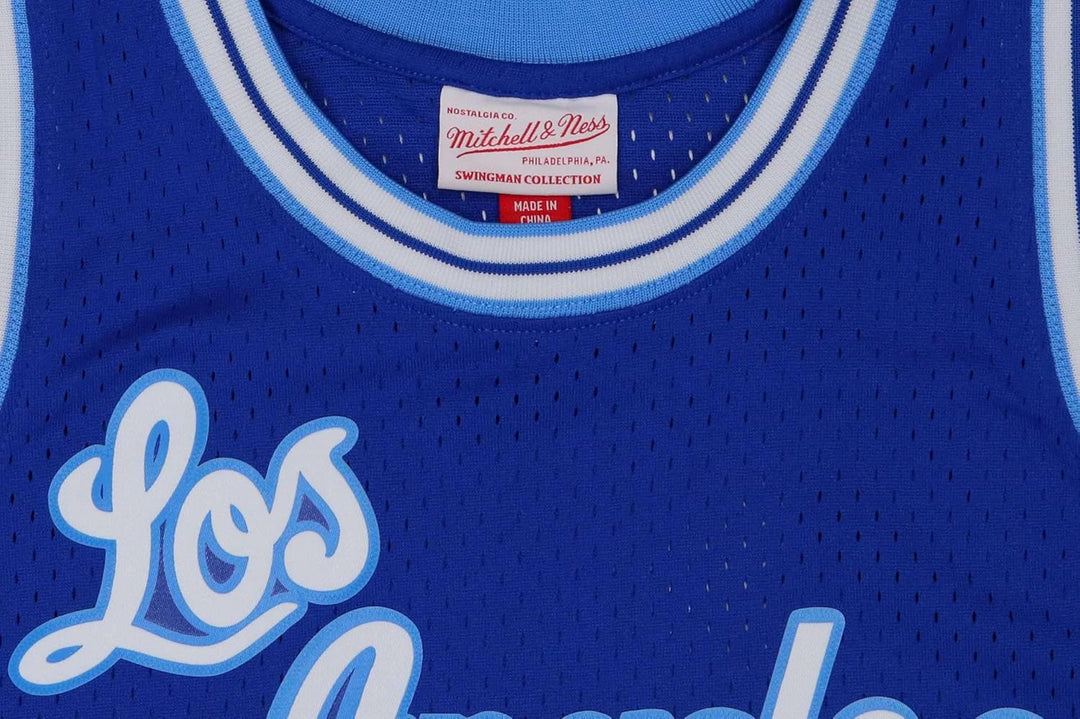 Mitchell & Ness Jerry West #44 Los Angeles Lakers NBA Swingman 2.0 S Lakers-blue-26584, S Lakers-blu
