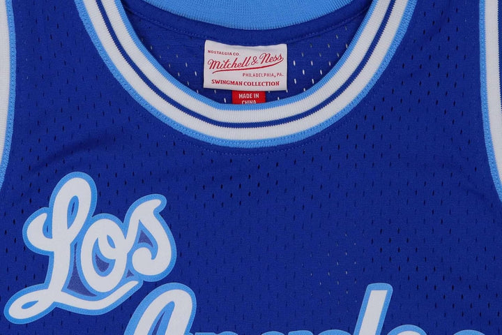 Mitchell & Ness Jerry West #44 Los Angeles Lakers NBA Swingman 2.0 S Lakers-blue-26584, S Lakers-blu