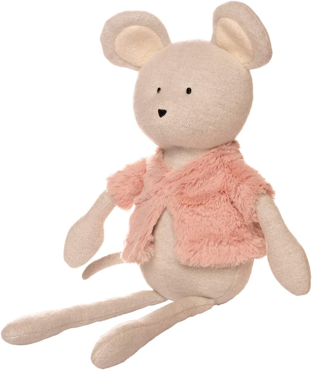 Manhattan Toy 157500 Toy Forest Friends-Maggie Mouse-Kuscheltier, Mehrfarbig Maggie Maus, Maggie Mau