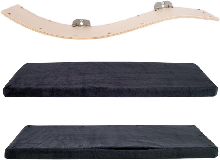 Dezain® Pet - Katzenliege Chill Deluxe von Cosy and Dozy - Katzenbrett aus Holz (Ahorn) – mit Auflag