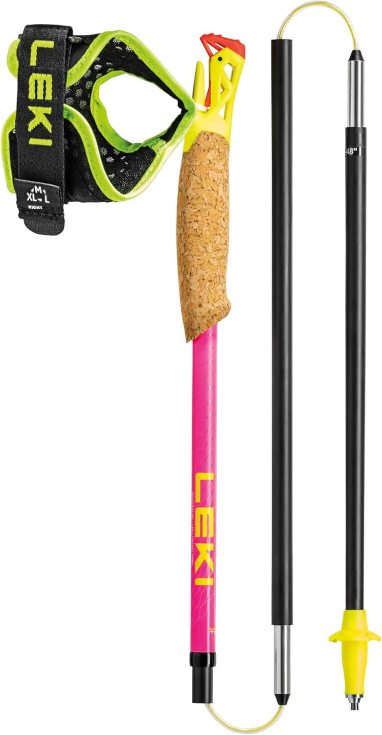 Leki Ultratrail FX.One Superlite Trailrunningstöcke 110CM neonpink-neonyellow-natural, 110CM neonpin