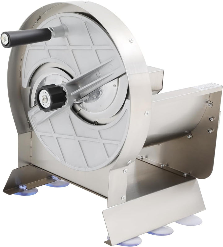 Manueller Gemüseschneider 0,1-10mm Schneidemaschine | grossen Einfüllöffnung, verstellbare Gemüsehob