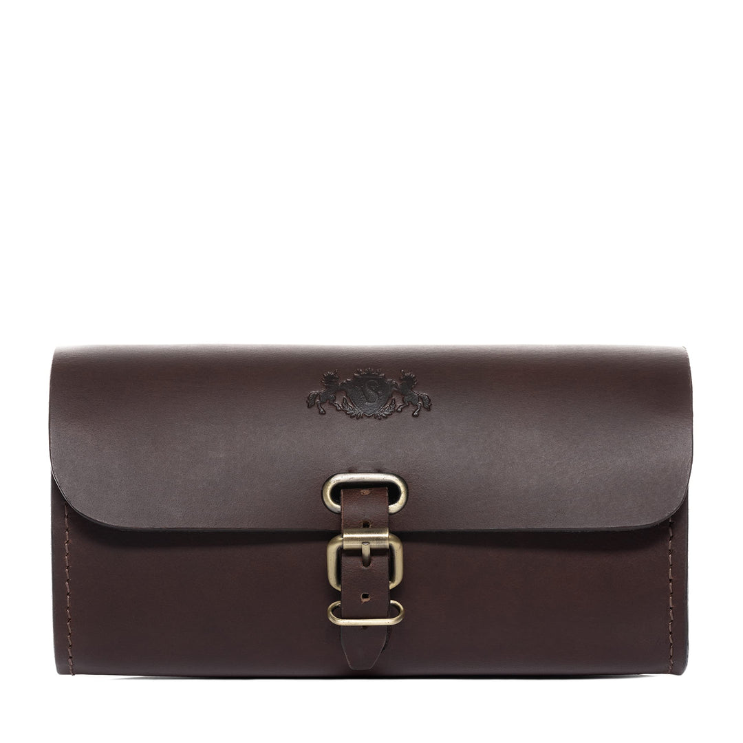 SID & VAIN Fahrradtasche echt Leder - Fahrrad-Rolle STEW - Satteltasche Ledertasche Herren und Damen