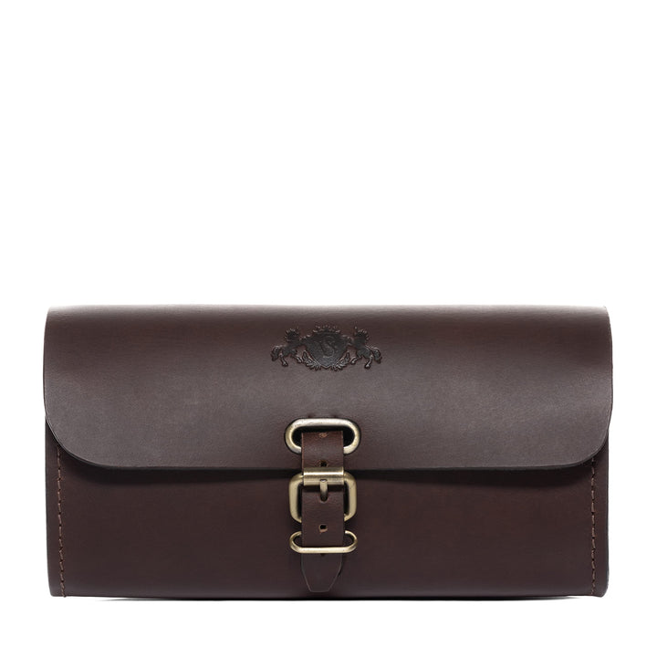 SID & VAIN Fahrradtasche echt Leder - Fahrrad-Rolle STEW - Satteltasche Ledertasche Herren und Damen