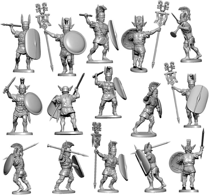 Victrix VXA015 - Antike gepanzerte Samniten - 24 Figuren Set - 28mm Plastikminiaturen - Krieger der