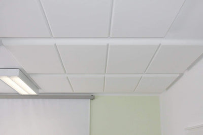 Schallabsorber 4 Stück je 100x50x5cm Akustikdämmplatte Lärmreduktion aus Schaumstoff mit Fase, schwe