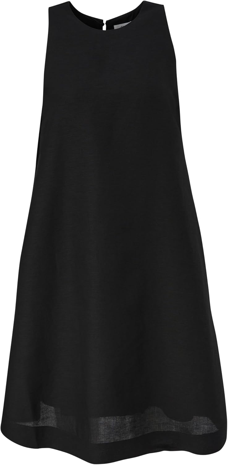 s.Oliver BLACK LABEL Damen Kleid kurz 46 Schwarz 9999, 46 Schwarz 9999