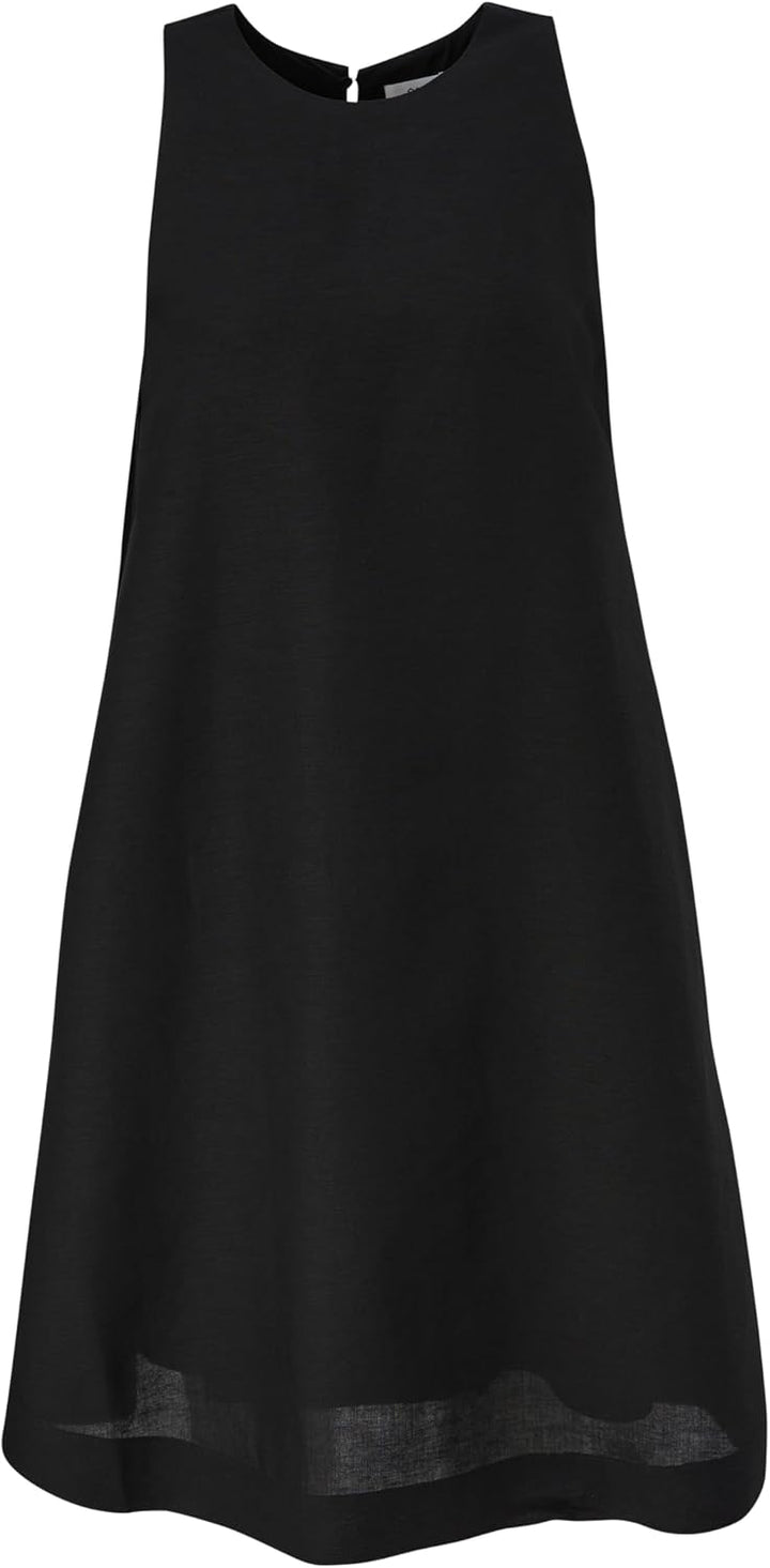 s.Oliver BLACK LABEL Damen Kleid kurz 46 Schwarz 9999, 46 Schwarz 9999