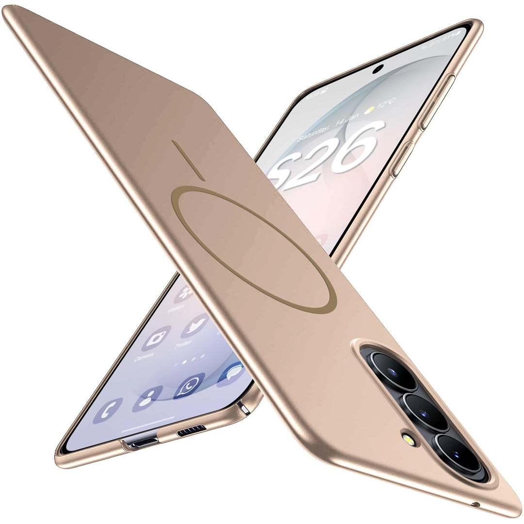 sqgylgl Ultradünne Hülle für Samsung Galaxy S26 5G, Extrem Dünn Matte S26 Handyhülle PC Schale Kompa