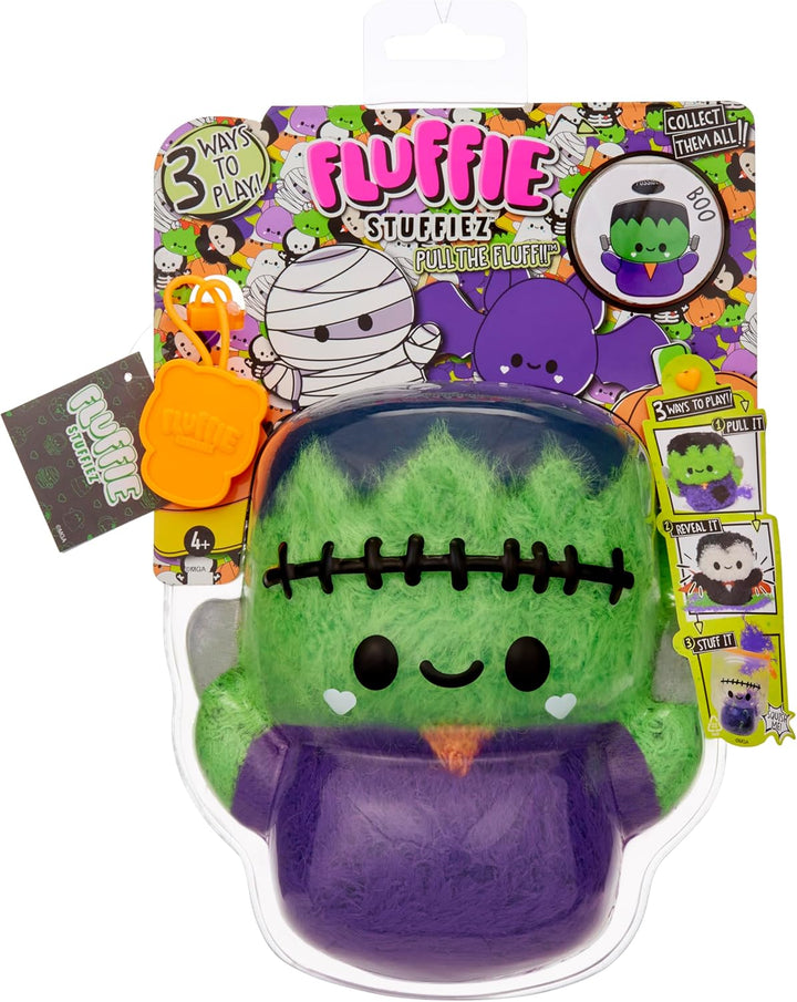 Fluffie Stuffiez Halloween Frankenstein - Kleines Plüsch-Sammlerstück - Überraschung beim Auspacken