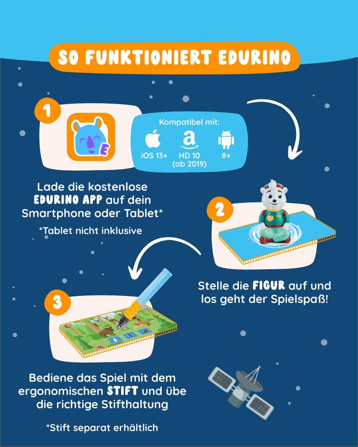 Edurino Figur Asa Unsere Natur ab 4 Jahren inkl. App | Heimische Pflanzen & Tiere | Artenvielfalt |