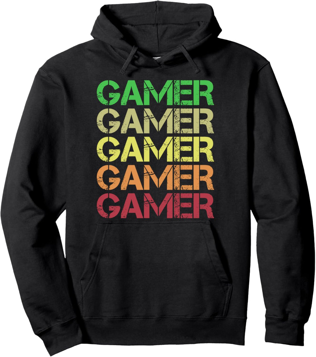 Gamer Gamerin Zocken Konsole Video Game Spieler Zockerin Pullover Hoodie