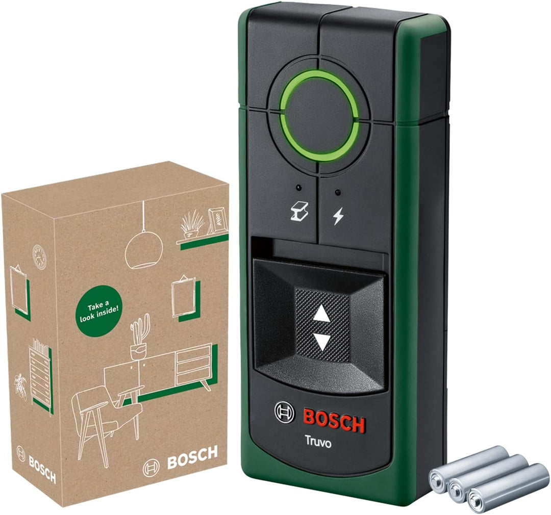 Bosch Ortungsgerät Truvo der 2. Generation (einfache Ein-Knopf-Bedienung, einfaches Orten von stromf