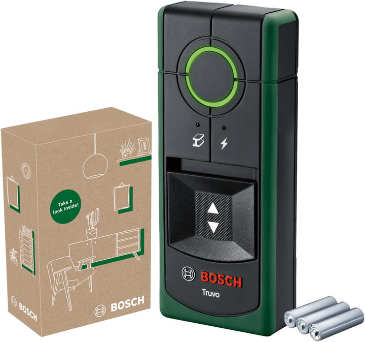 Bosch Ortungsgerät Truvo der 2. Generation (einfache Ein-Knopf-Bedienung, einfaches Orten von stromf