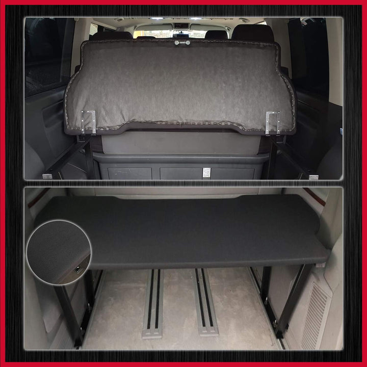 BREMER SITZBEZÜGE Multiflexboard kompatibel mit VW T5 T6 T6.1 Multivan Multiflexboard klappbar Uni B