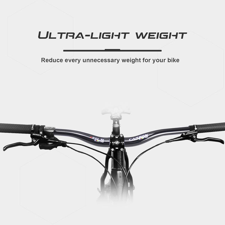 mountainbike riser lenker carbon 31,8, RXL SL downhill mtb lenker carbon 3K glänzend 740mm 3K Glänze