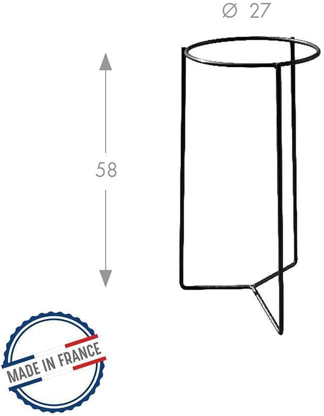 Louis Moulin Pflanzenständer Tripod für Topf – 58 x 27 cm – Anthrazit