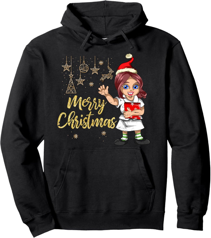Heiligabend Geschenkidee Weihnachten Krankenschwester Pullover Hoodie