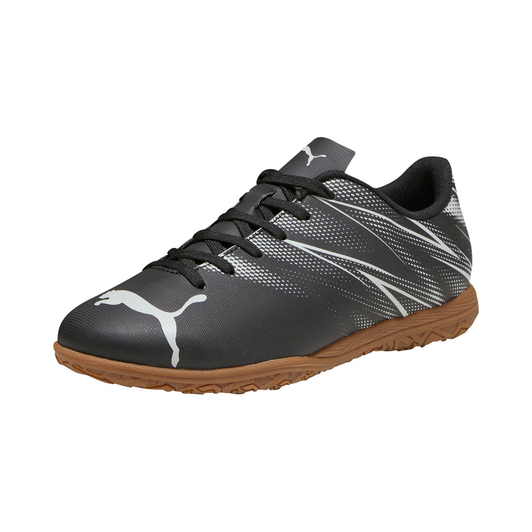 Puma Unisex Kinder Attacanto Turf Training Soccer CleatsSneaker 29 EU Puma Black Silver Mist, 29 EU
