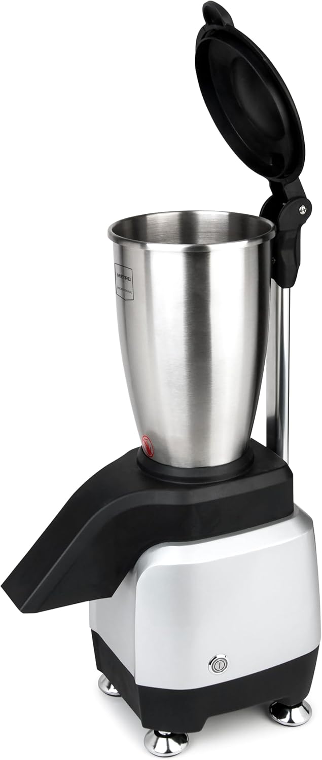 METRO Professional Elektrischer Eiszerkleinerer Ice crusher GEIC1000, Edelstahl, 3 L, 200 W, 160 kg/