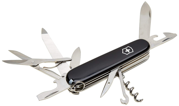 Victorinox Taschenmesser Mountaineer Offiziermesser, schwarz, One Size, 1.3743.3