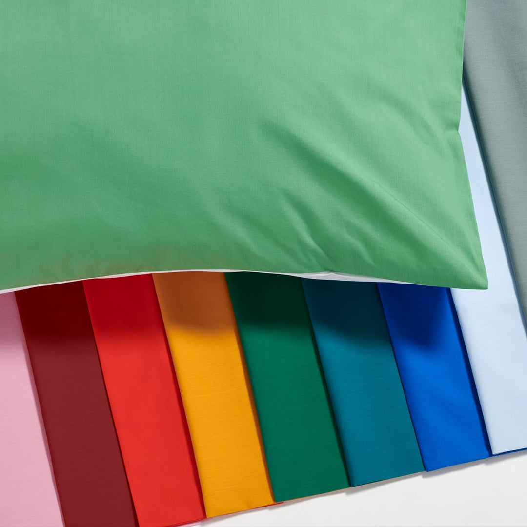 SWEET HOME Pantone™ - Bettwäsche-Set für Doppelbett, 255 x 200 cm, 100% Baumwolle, Perkal, 200, Fade