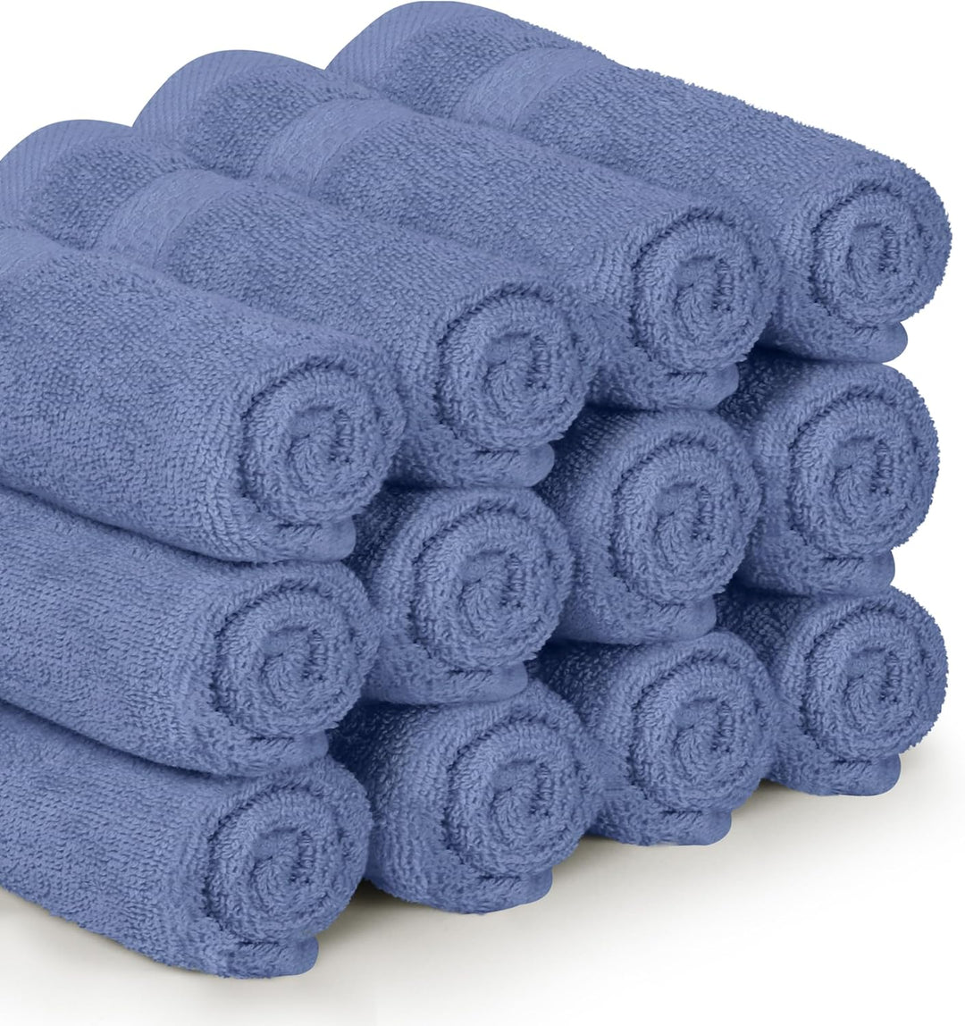 Utopia Towels Premium-Fingerspitzen-Handtuch, 30,5 x 30,5 cm, Electric Blue, 600 g/m², 100% Baumwoll