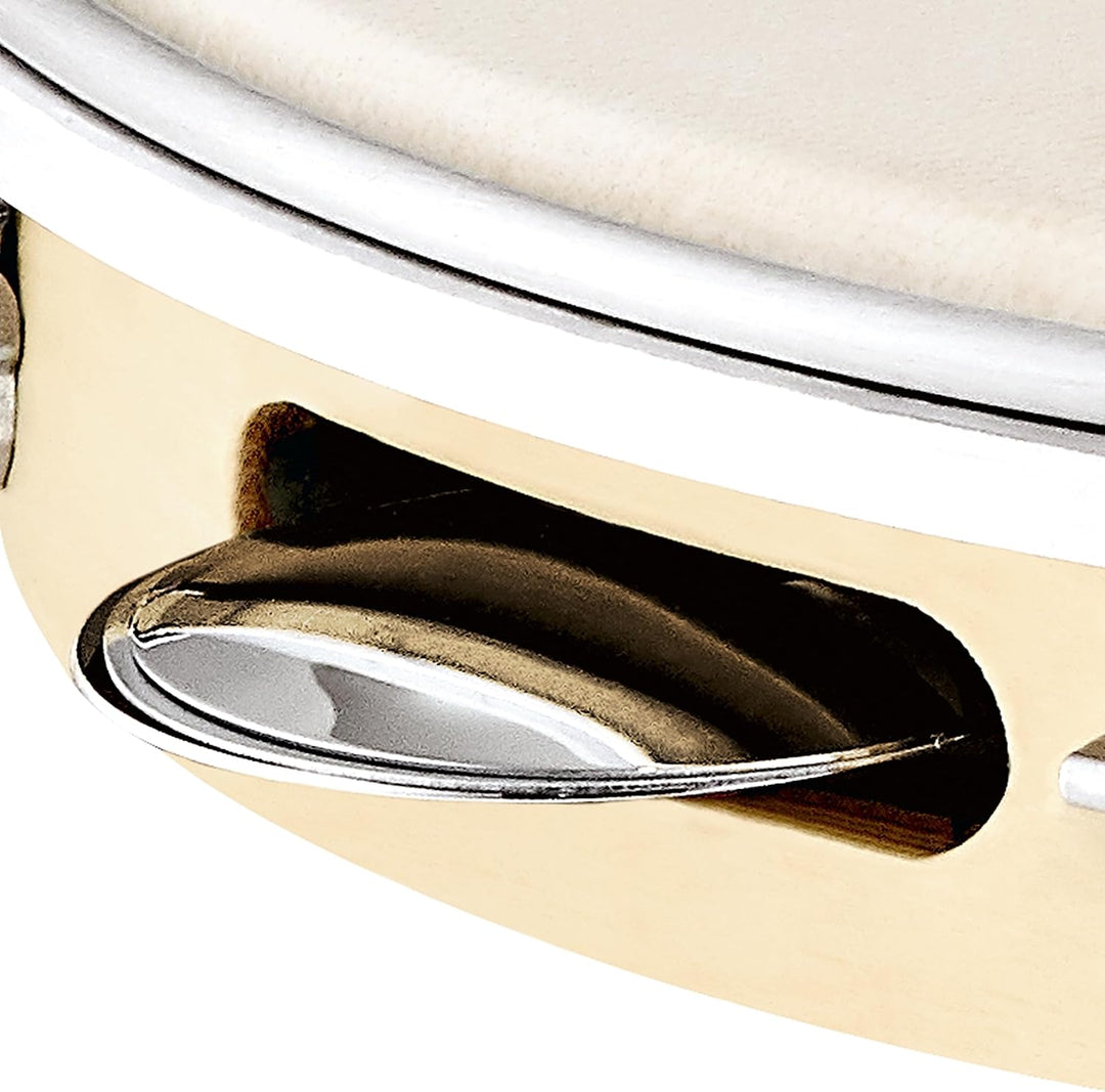 MEINL Percussion Pandeiro mit Schellen - 10" African Brown Matt (PA10PW-M)